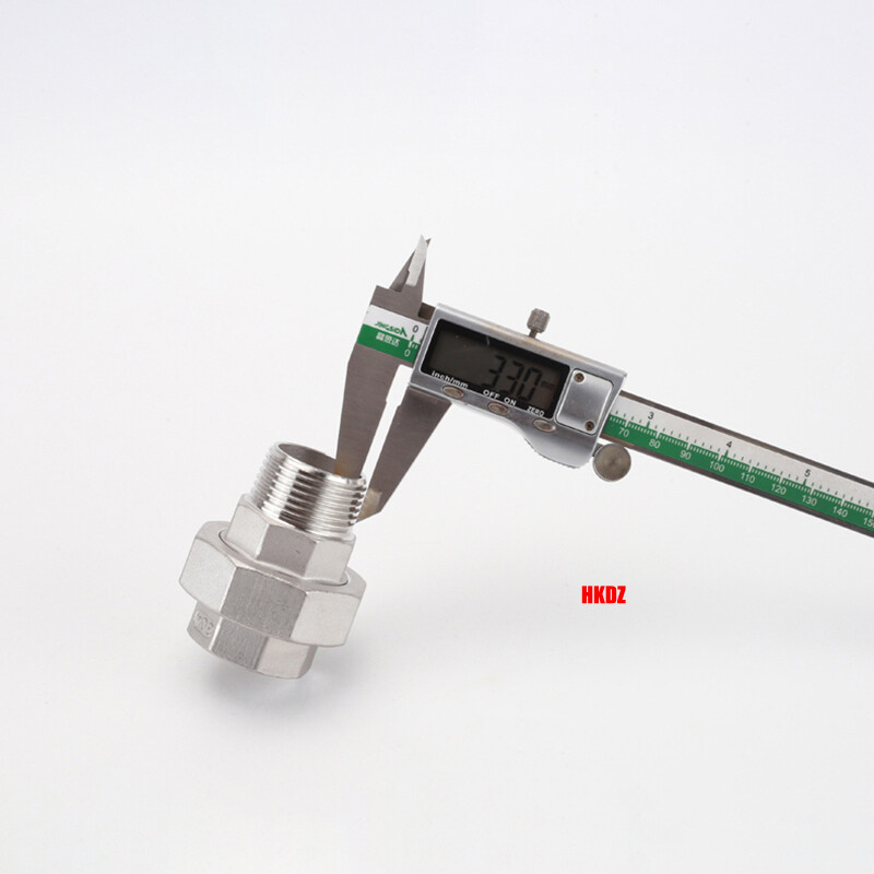 BSP Male/Female Stainless Steel 304 Reducing Adaptors Straight Nipples Fittings