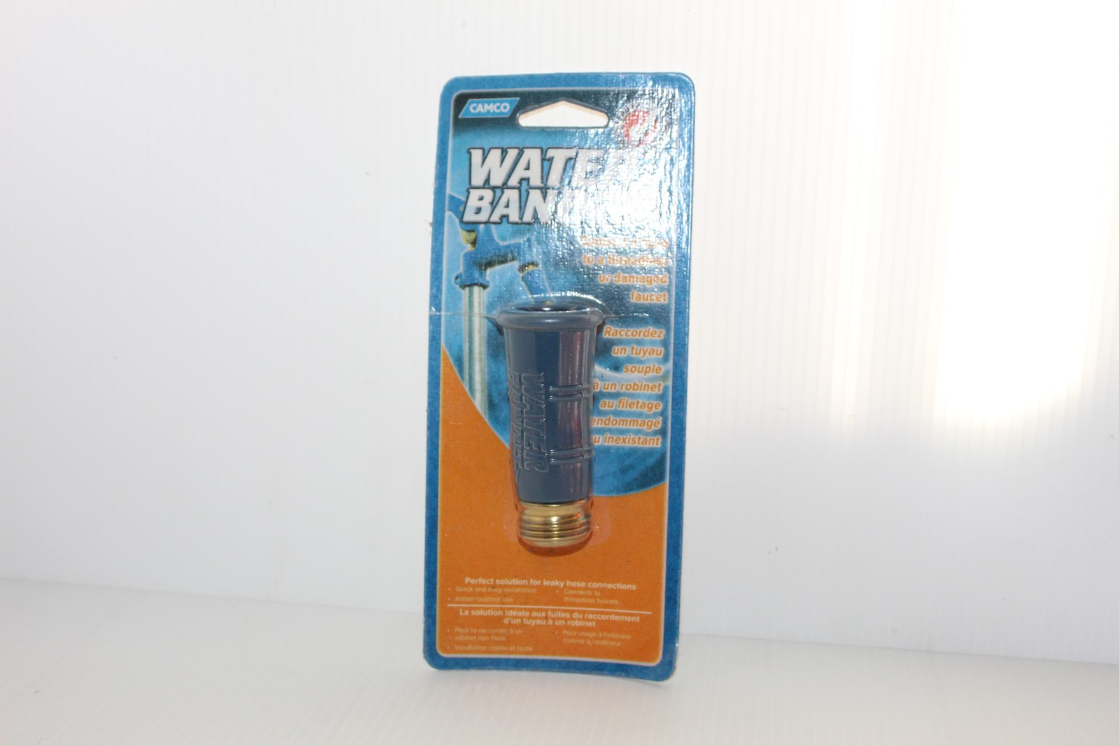 CAMCO Water Bandit Hose Connector Adapter for Threadless & Damaged Faucets