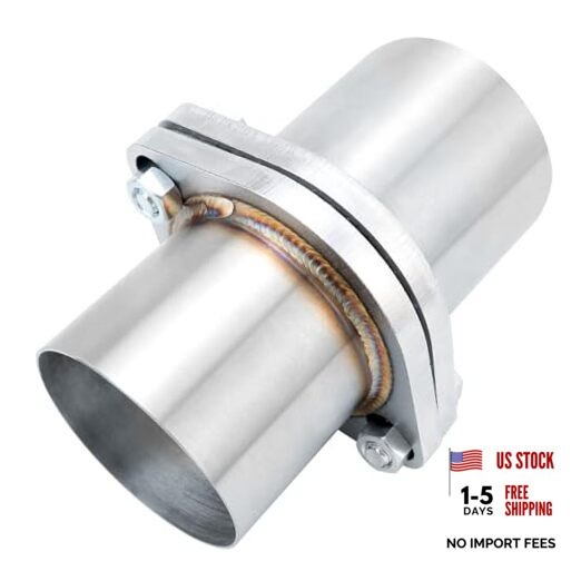Exhaust Flange Repair Piping Kit to 3″ OD with Gasket and Bolt for Quick 3″ ID
