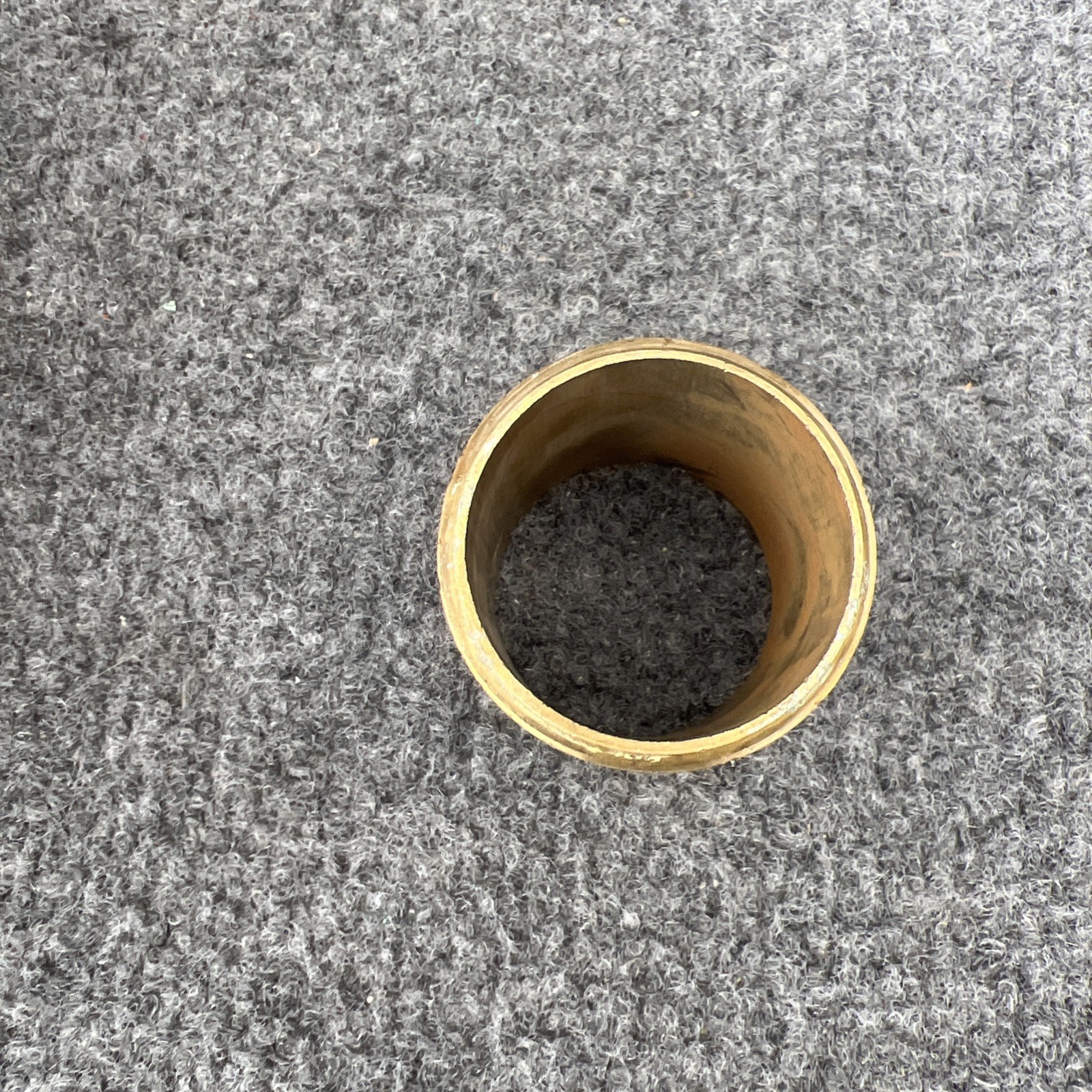 Lot Of 4 – 467-020GR 1-1/2″ x 2″ Red Brass Threaded Pipe Nipple 1VGZ1 Used