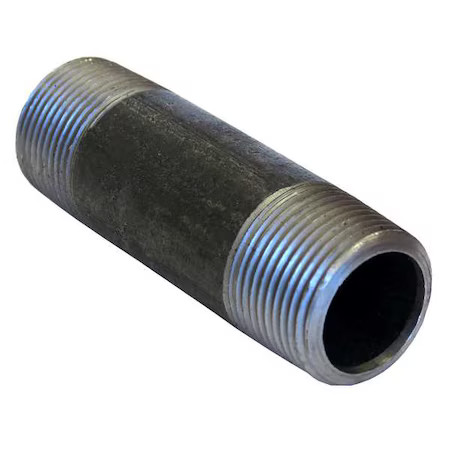 Beck 0330513904 Pipe, Steel, 3/8 In, Npt X Npt, 6 Ft