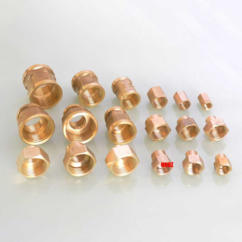 1/8″~1″BSP Female To Female Thread Connector Brass Reducing Pipe Fitting Adaptor