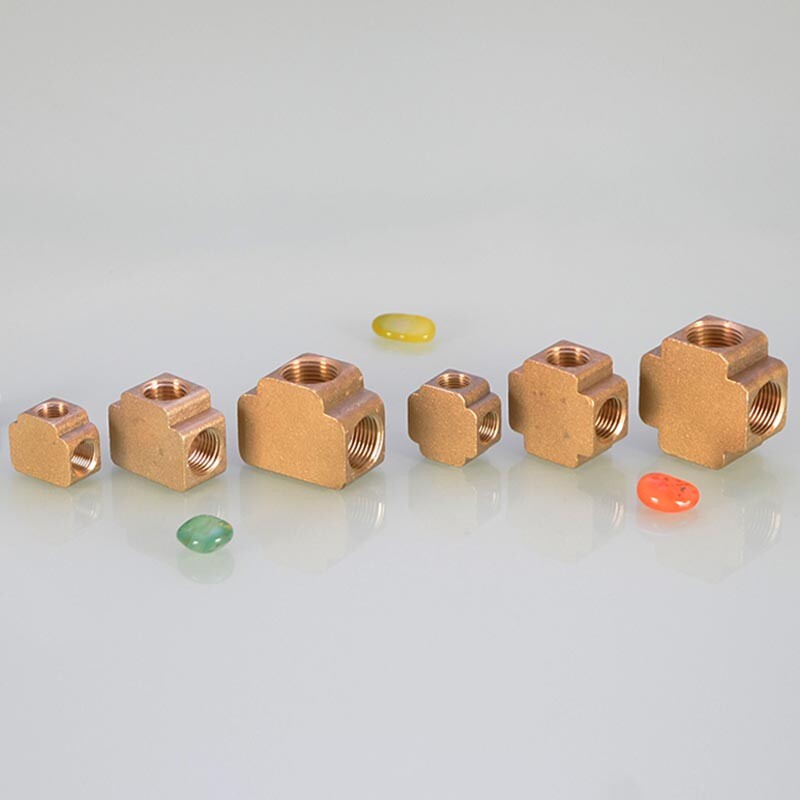 1/8″ 1/4″ 3/8″ Tee 3 Ways / Cross 4 Ways BSP Brass Female Pipe Fitting Connector