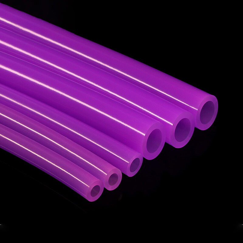 Purple Silicone Tube Food Grade Beer Milk Flexible Hose Pipe Soft Rubber 2mm-6mm