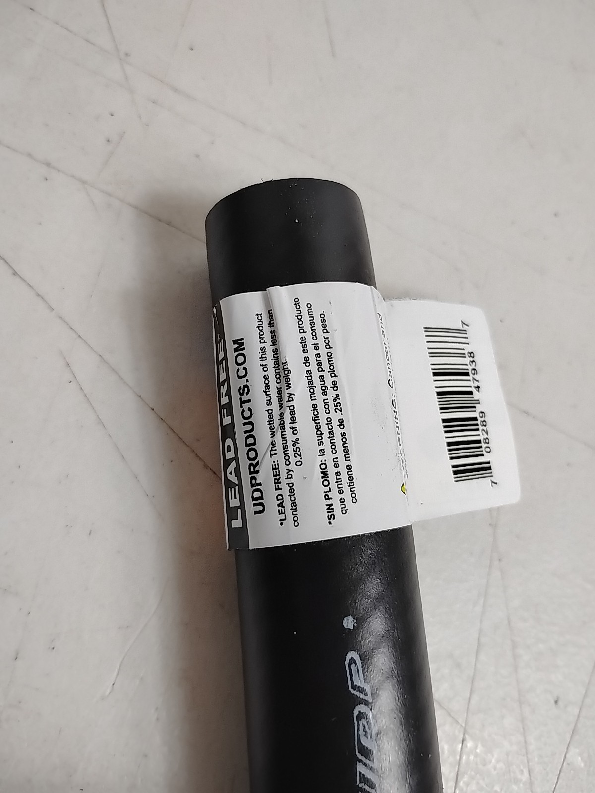 UDP 7/8 In. I.D. X 2 Ft. PVC Appliance Drain Hose