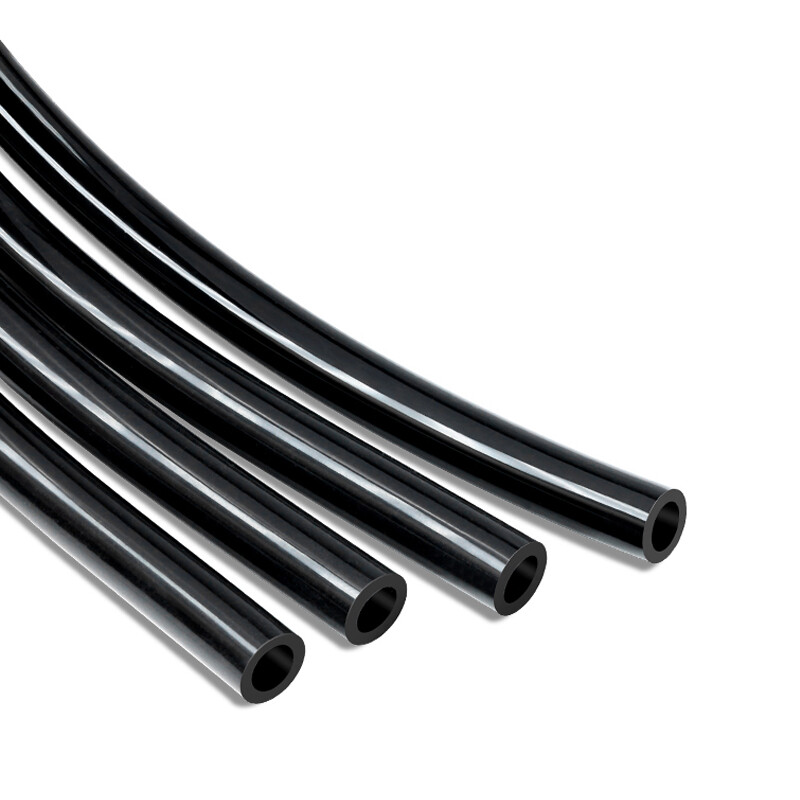 Black Silicone Tube Food Grade ID 2mm-25mm Soft Rubber Hose Pipe Flexible Tubing