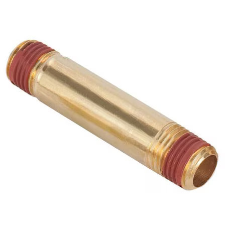 Parker Vs215pnl-8-15 1/2″ Mnpt X 1-1/2″ Tbe Brass Long Pipe Nipple
