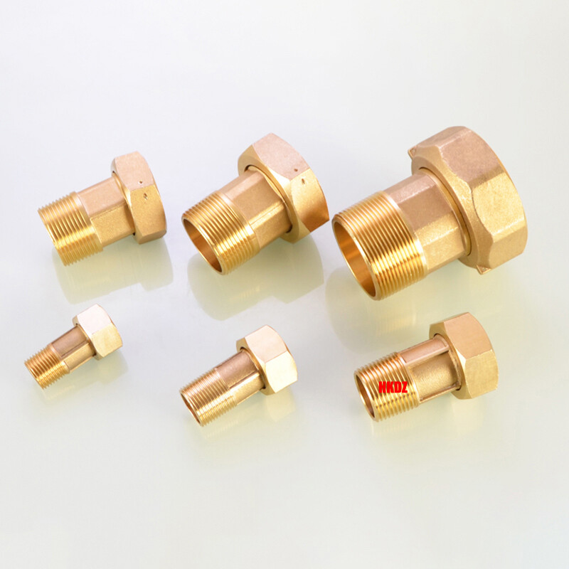 Brass Pipe Fittings Water Meter Pump Adapters BSP Male/Female Thread Connectors