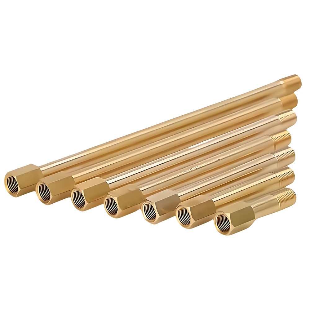 BSP Brass Tap Thread Extension Connectors Adapters Fittingds 1/8″ 1/4″ 3/8″