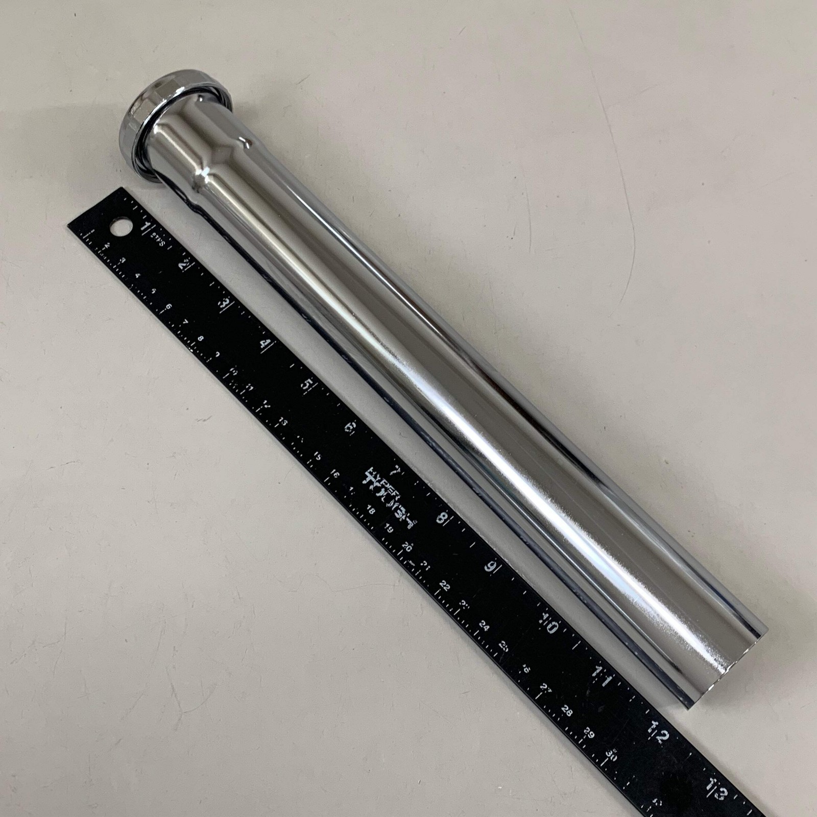 DEARBORN (2 PACK) Extension Tube W/ Slip Joint 24-Gauge 12″ 1-1/2″ Chrome 793A-1