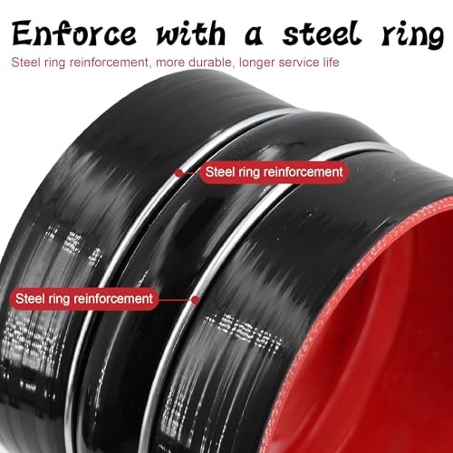 High Performance Straight Silicone Hump Coupler ID 5 Inch 4-Ply Reinforced ID5″