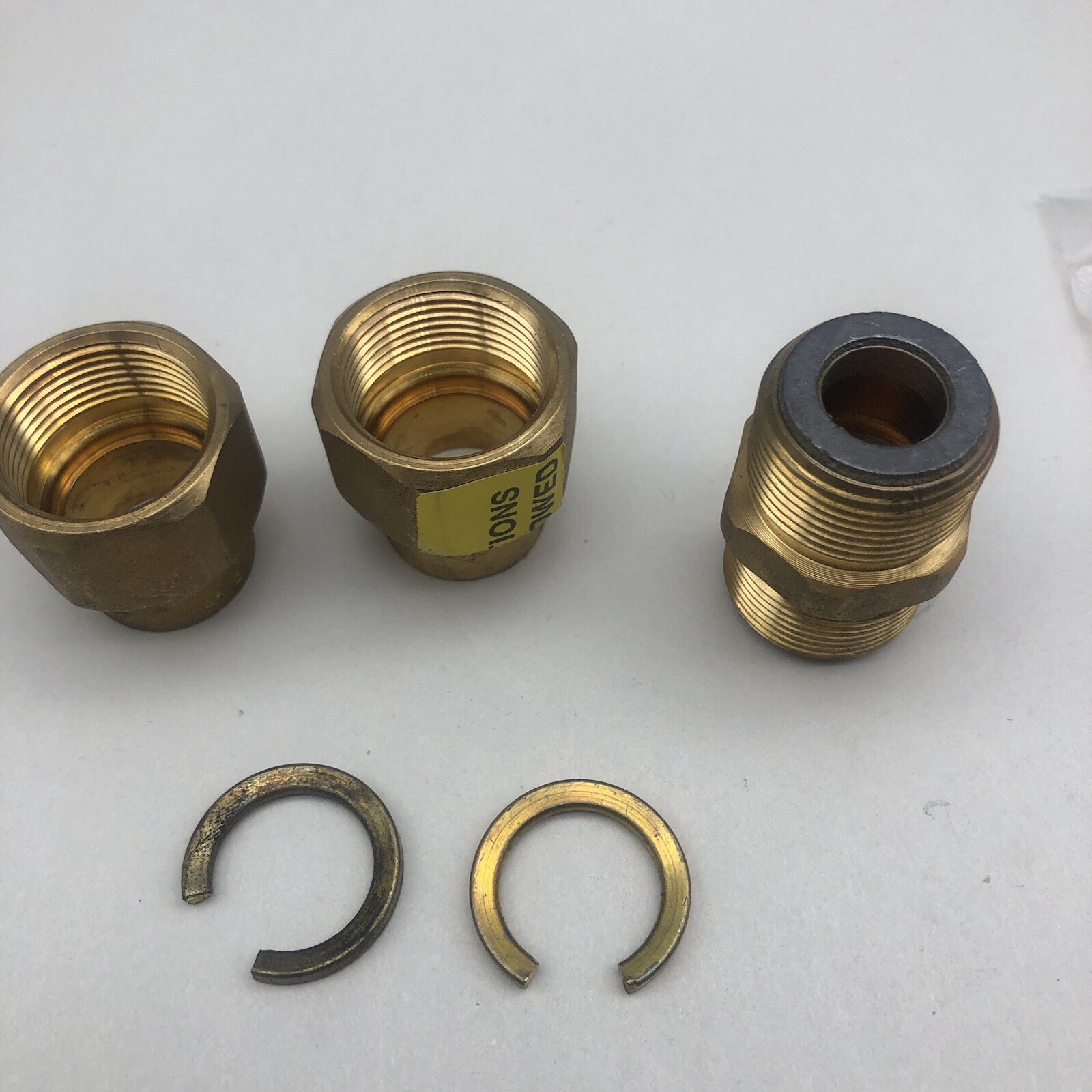 HOME-FLEX 1/2″ X 1/2″ CSST UNION FITTING 1-piece USED *READ DESCRIPTION