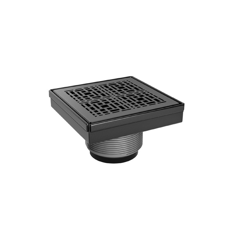OATEY SD04MBDC QuickDrain SquareDrain 4″ SS 12GPM 2″ Connection