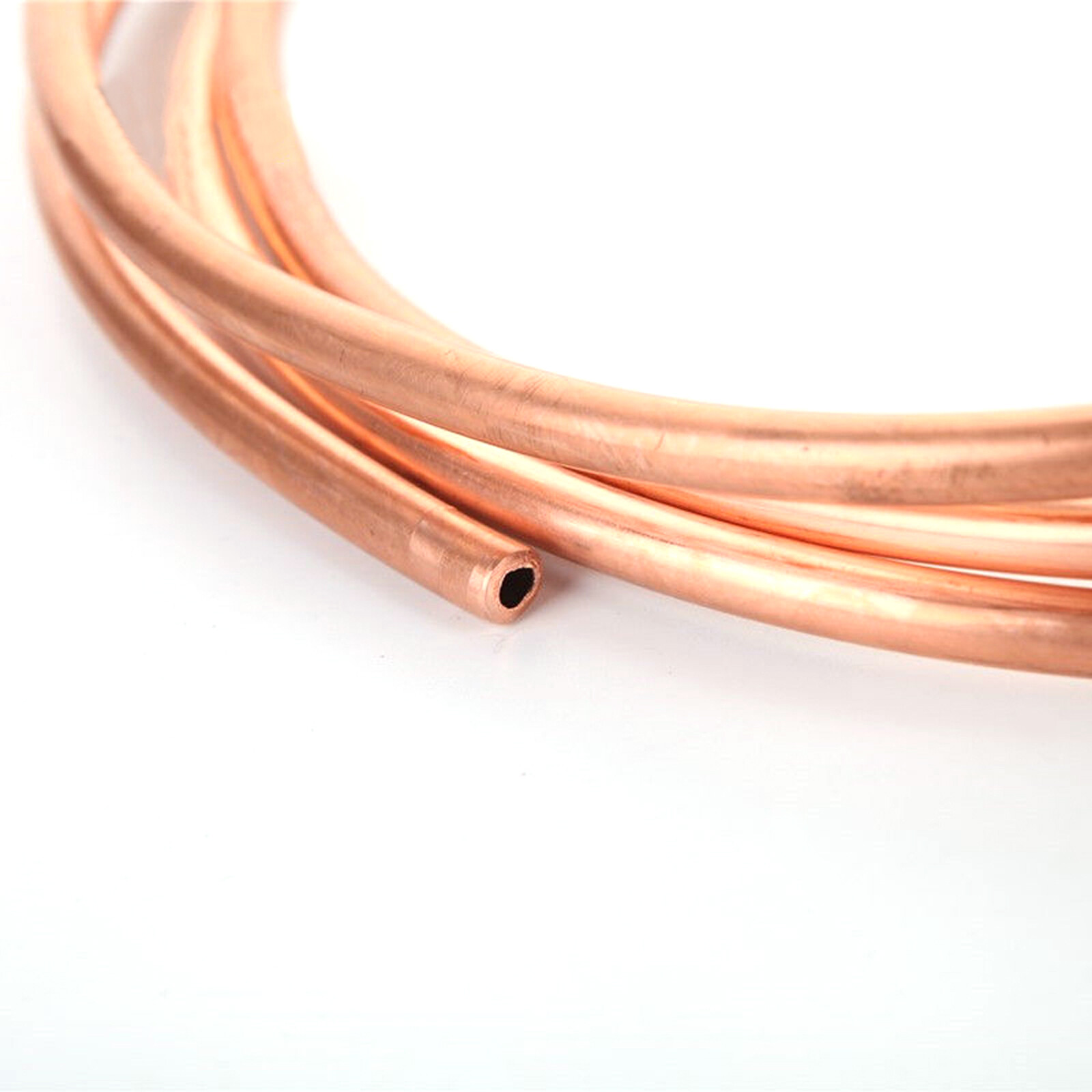 Microbore Copper Pipe Tube T2 99.9% Pure Refrigeration Coil Soft OD: 2mm To 22mm