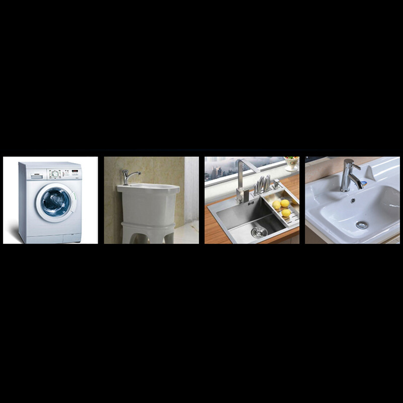 Adapter Pipe Washing Machine Connector Hose Splitter Water Drain Home Laundry