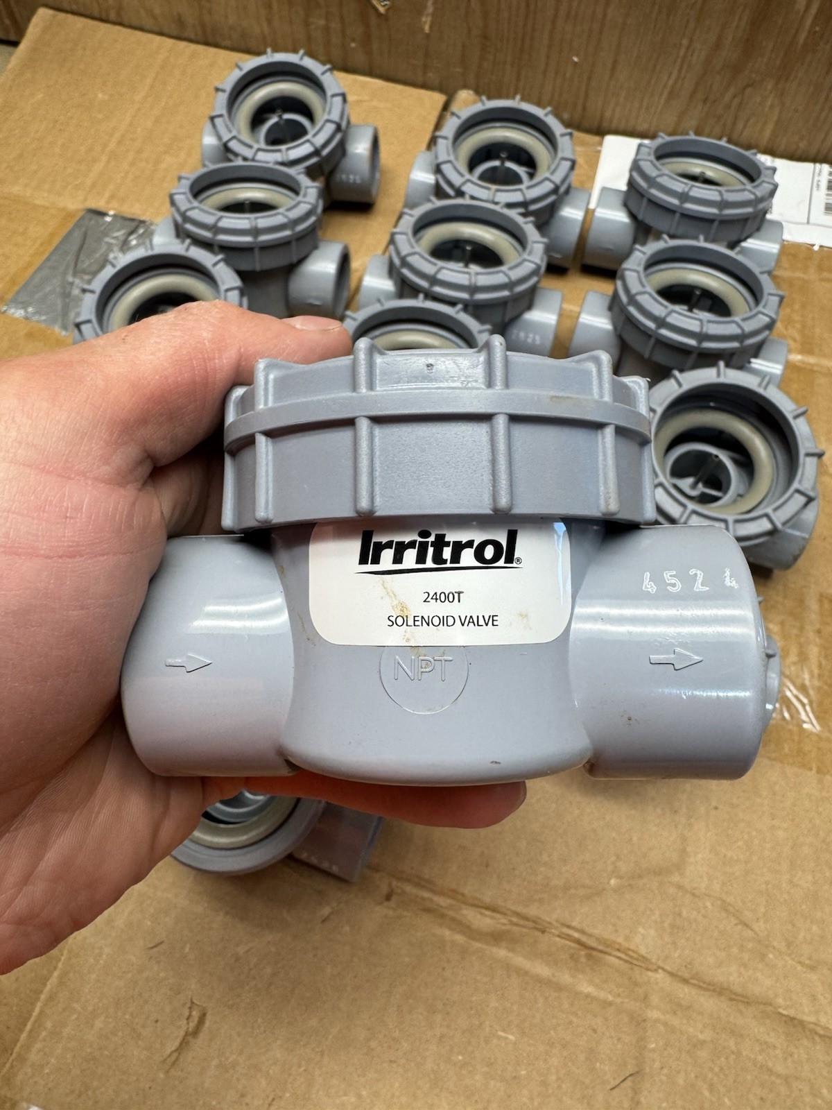 Irritrol Solenoid Valve 2400T 13 Bottom Brand New Lawn Sprinkler Irrigation Part