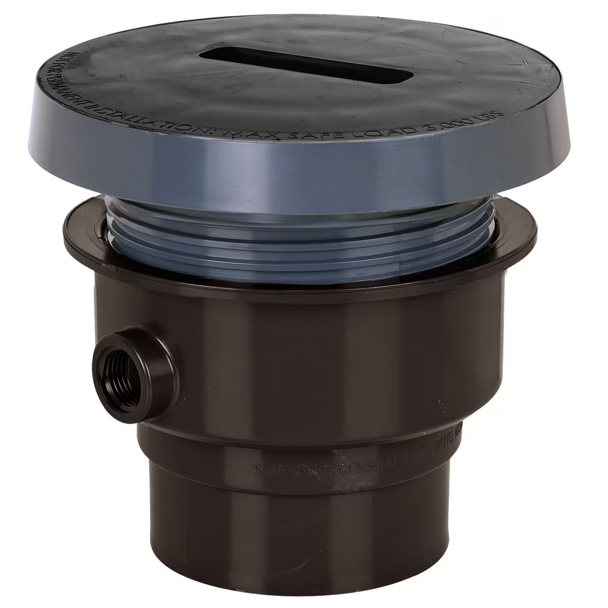 Sioux Chief 832-36AF FinishLine 3 in. Hub Plastic Floor Drain