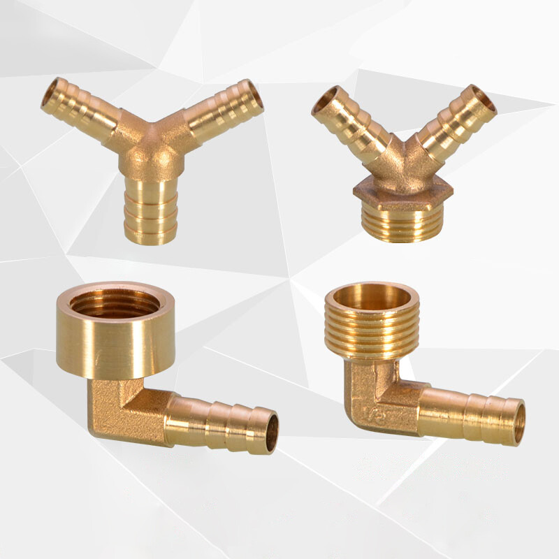 BSP Brass Pipe Y-Type/Pagoda Fitting Elbow Female/Male hose Connector 1/2″ 3/4″
