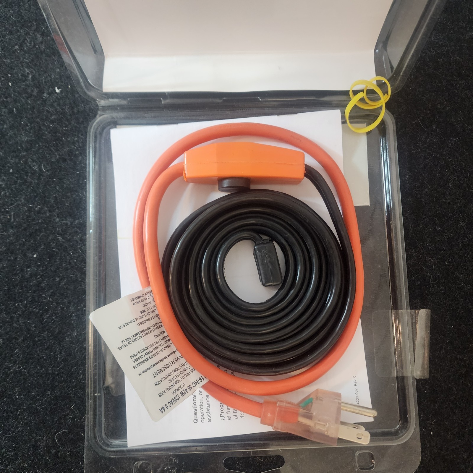 Frost King HC06 Electric Water Pipe Heat Cable 3–7 Ft Open Box 120V
