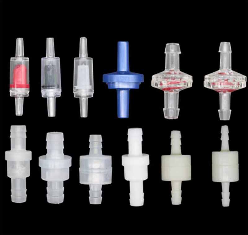 Plastic Check Valve One Way Non-return Valve Aquarium Water Air Liquid PVC Hose