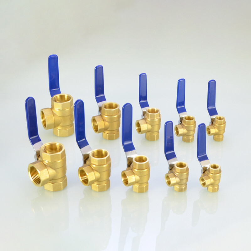 Brass 3 Way Ball Valve Full L/T-Type Port 1/4” to 1”BSP Female Connector Valve