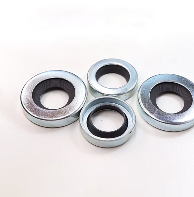 Carbon Steel PTFE Oil Shaft Seal Oil Sealing Washers ID 25-100mm OD 40-125mm