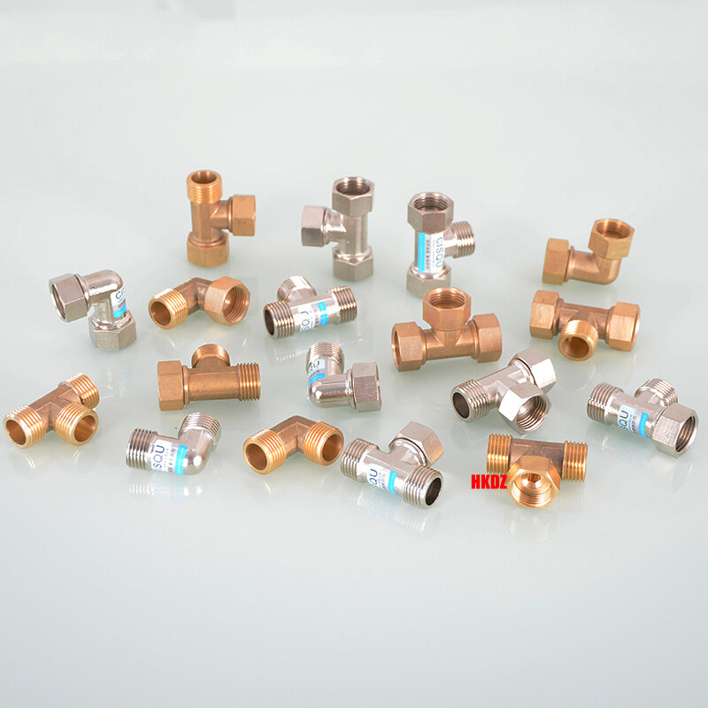 Brass BSP Adapters Direct/Elbow/3 Way Female Male Thread Connector Pipe Fittings