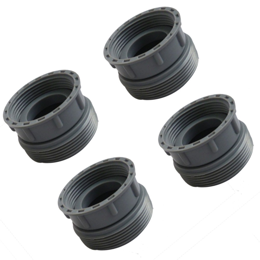4 Pcs Sink Drain Pipe Connector Interior 45mm to outer 58mm Water Pipe Adapter