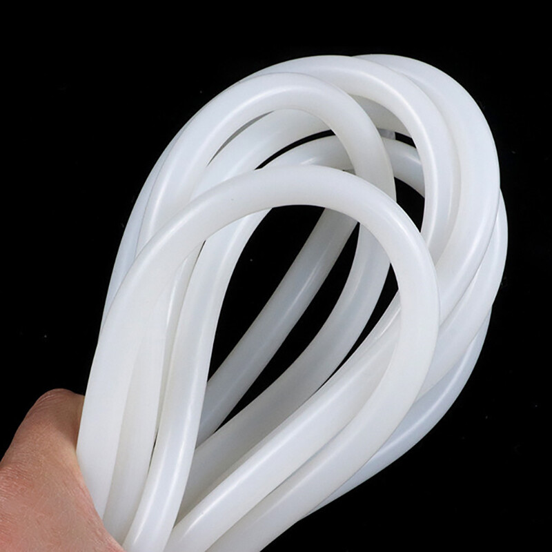 White Silicone Tube ID 2mm-38mm Vacuum Water Air Pump Pipe Exhaust Drain Hose