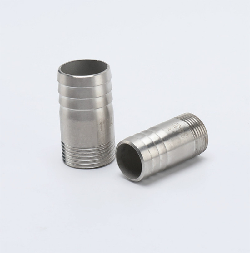 Stainless Steel Hosetail Hose Joiner Barbed Connector 1/4″ – 4″ BSP Male Thread