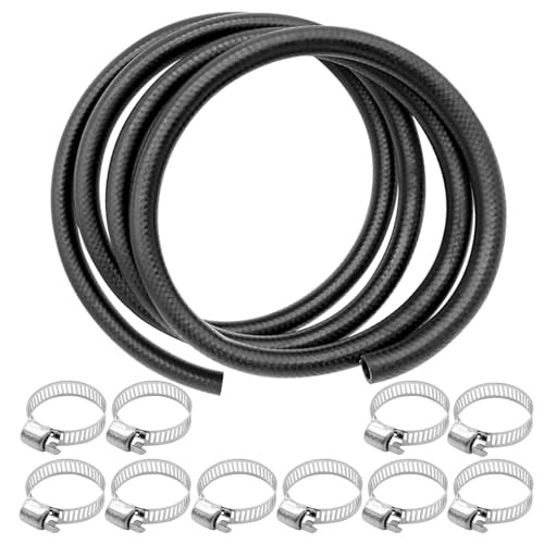 SMMS 11FT Length Reinforced Rubber Heater Hose Coolant Radiator with 10 Hose