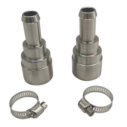 800-409HP Stainless Steel Coolant Connector HVAC Heater Hose Connector For