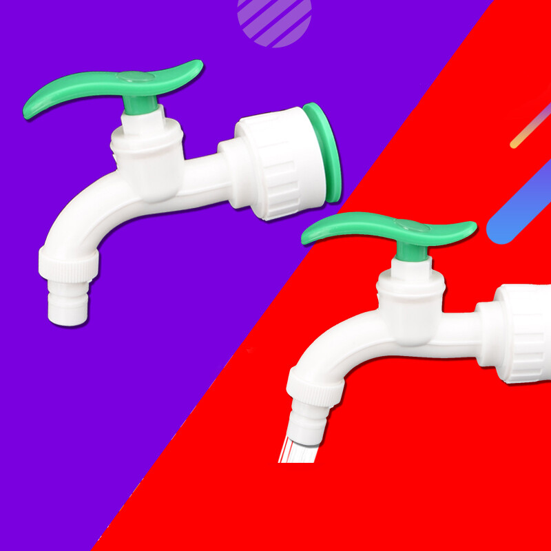 PPR Plastic Tap Coupler Water Pipe Fitting Adapter Connector Faucet 20mm/25mm