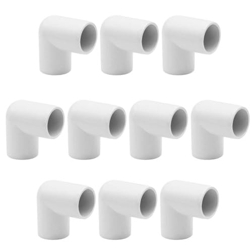 PVC Fittings Elbow Furniture Grade Connector 2 Way 90 DegreePcs 1/2 Inch 10