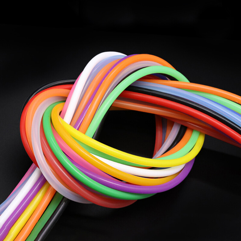 Silicone Tube Food Grade Vacuum Pipe Water Milk Beer Soft Hose All Colours 4x6mm