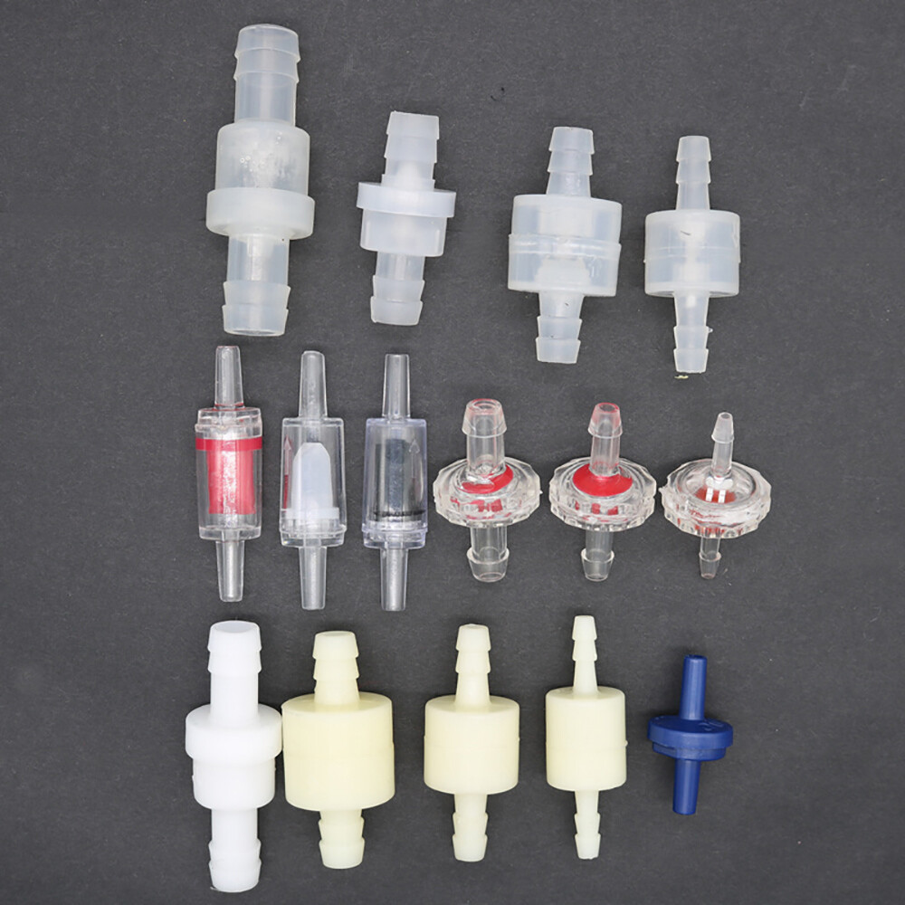 Plastic Check Valve One Way Non-return Valve Aquarium Water Air Liquid PVC Hose
