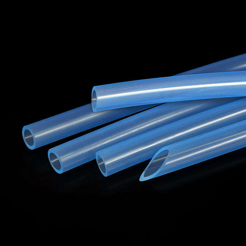 Sky Blue Silicone Tube Food Grade Beer Milk Flexible Hose Pipe Soft Rubber 2-6mm