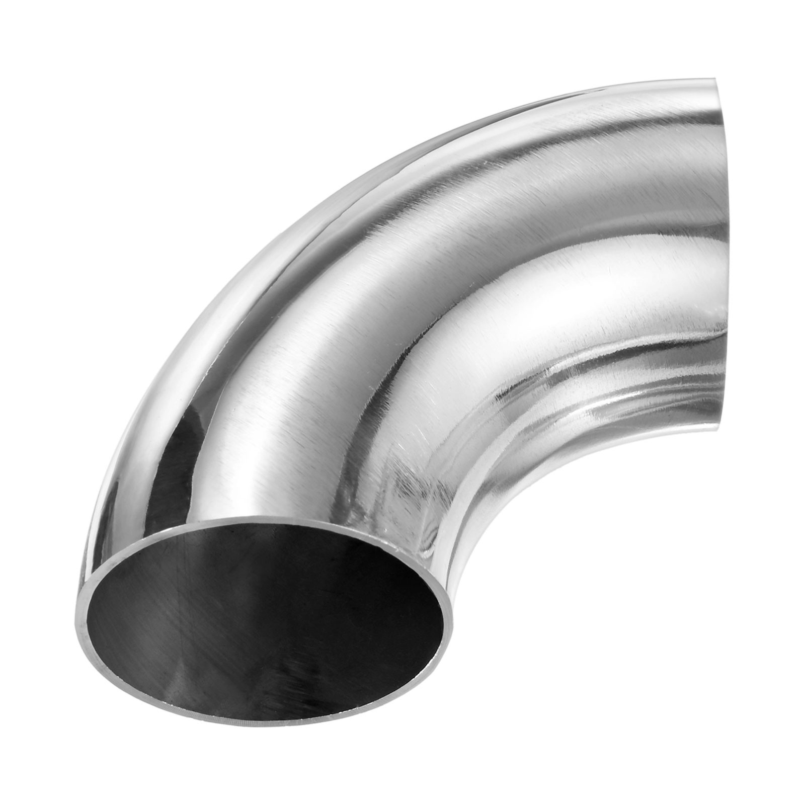 2-Pack OD 1.8 Inch 90 Degree Mandrel Bend Elbow, Thicken 1.5 mm Height 80 mm