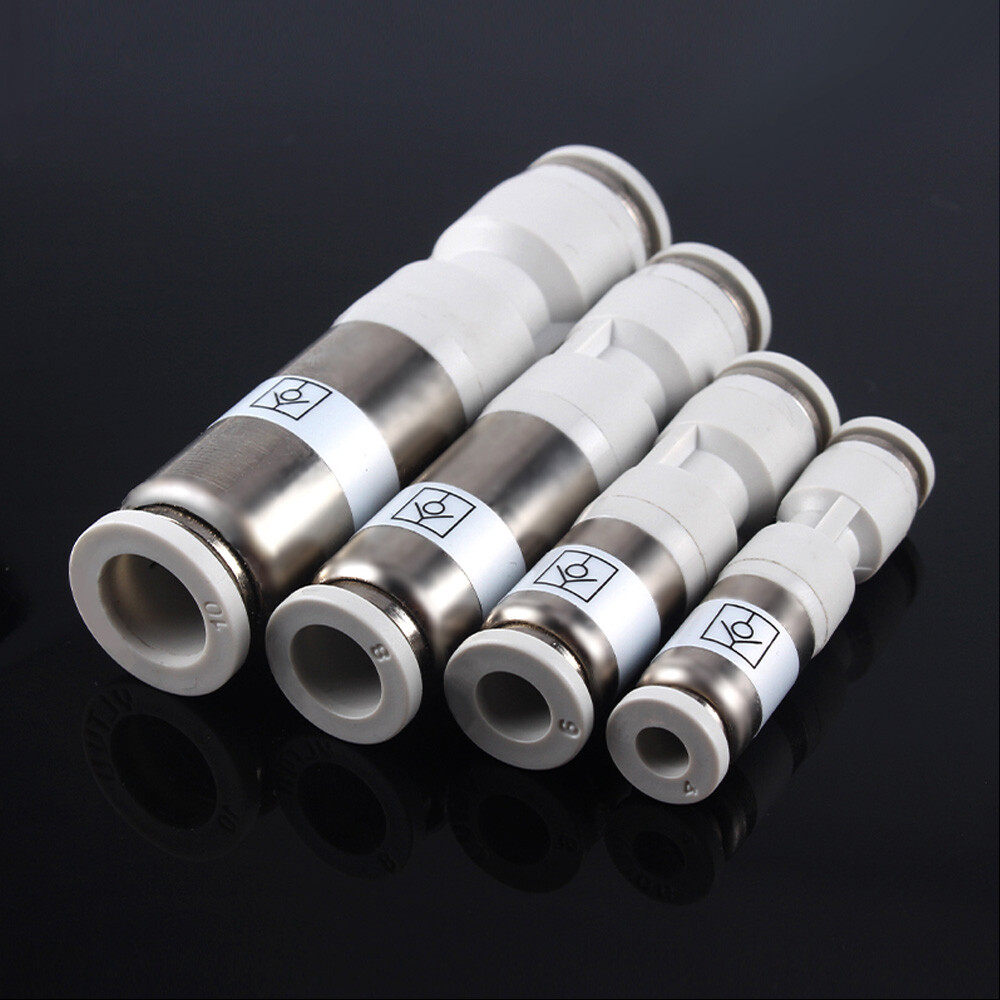 4mm-12mm Pneumatic Push Fit Check Valve One Way Non-Return Directional Valve