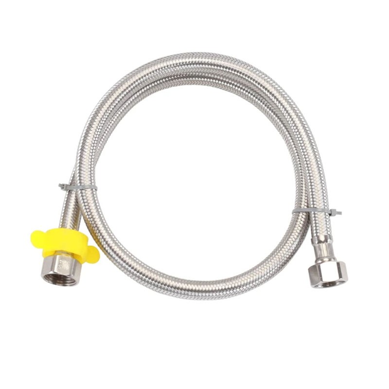 10cm-5m Flexible 304 Stainless Steel Long Shower Hose 1/2″ Metal Braided Tube