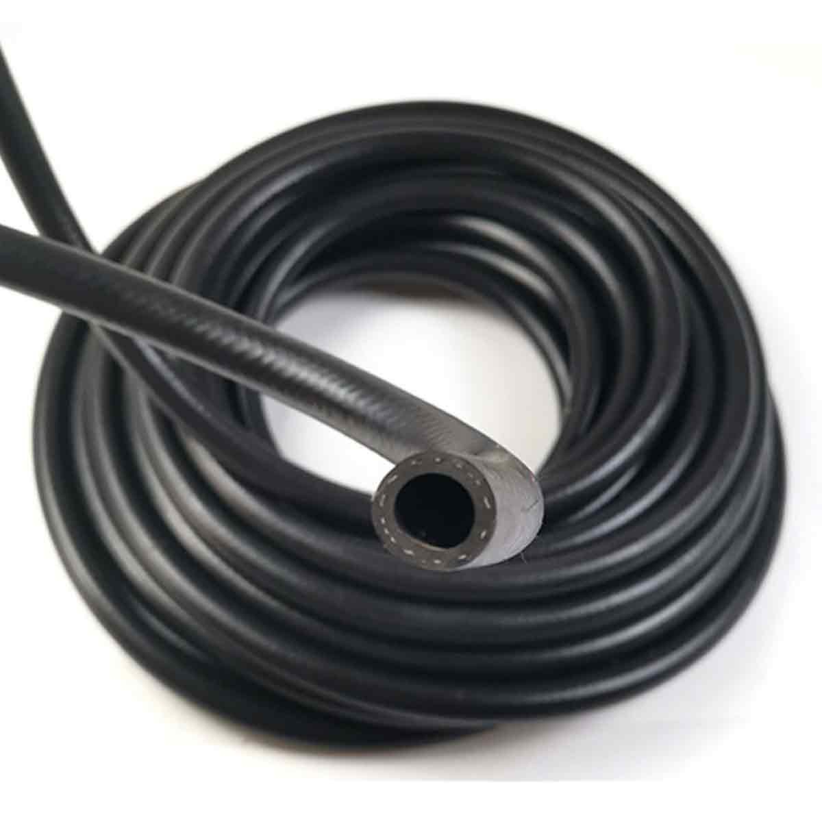 4-25mm EPDM Rubber Fuel Line Hose Anti-High Temp Pressure Fluid Petrol Oil Tube