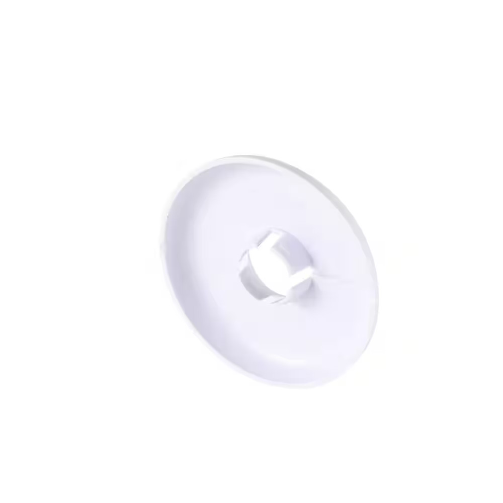1/2 In. X 2.5 In. NOM CTS Plastic White Floor and Ceiling Plate 20-Pack