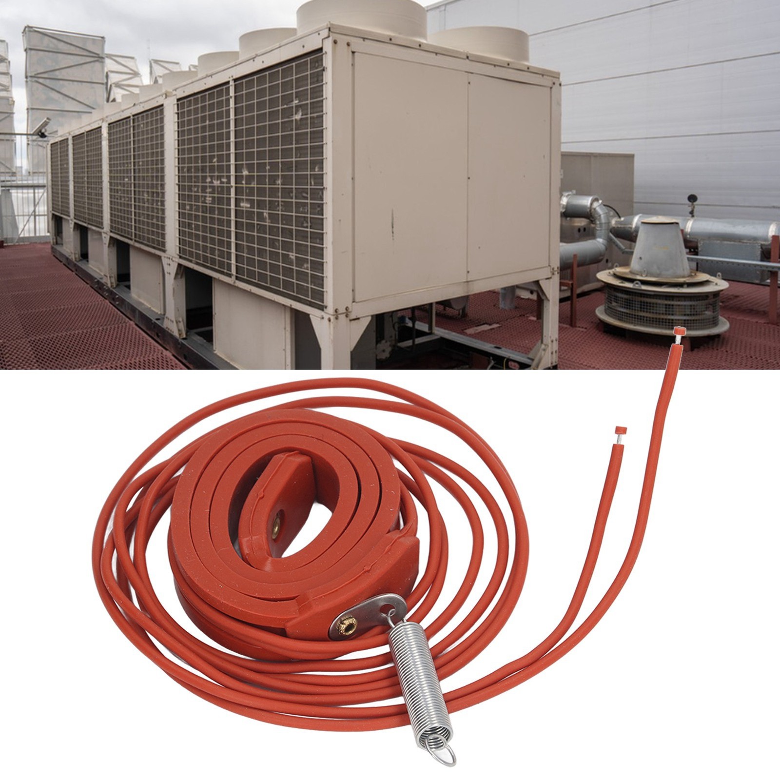 Pipe Freeze Protection Heating Cable AC220V Pipe Heating Cable High Thermal