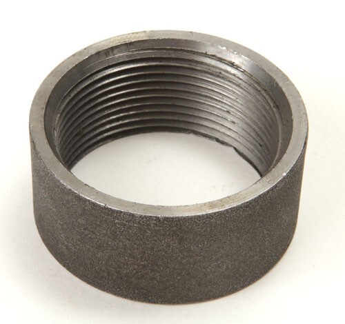 Various Sizes of GAV Half Coupling Fitting Black Merchant Steel A865 Schedule 40