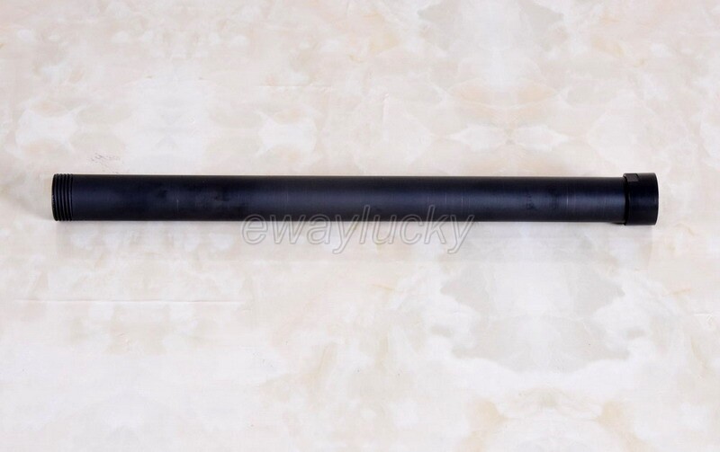 Oil Rubbed Bronze Extension Tube Pipe Rod For Rain Shower Faucet Set wba704