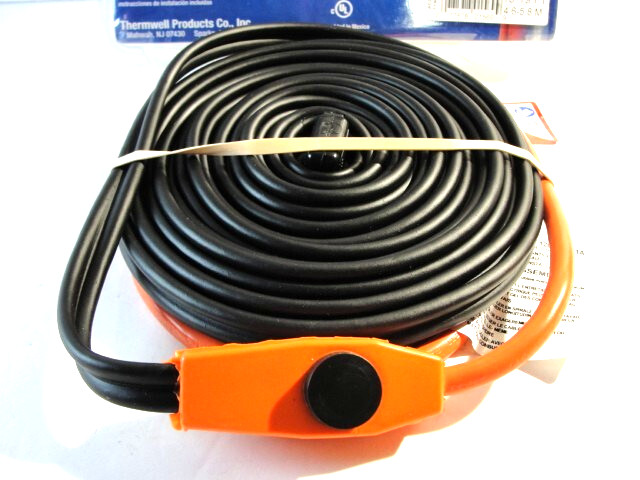 Frost King 18ft Electric Pipe Heat Cable for Plastic & Metal Water Pipes HC18