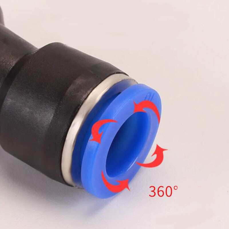 6/8/10/16mm Nylon Pneumatic Reducer Connector Hose Tube Inline Push Fit Air Line