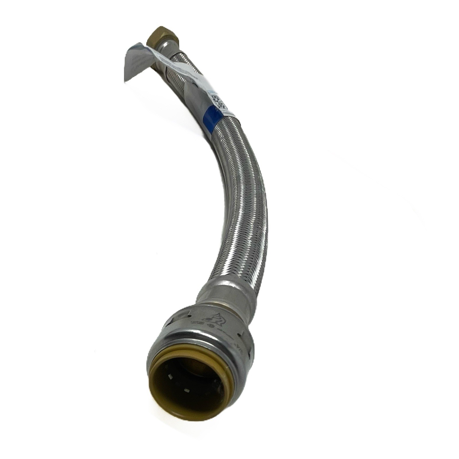 SHARKBITE UR3088FX18 MAX PTC 3/4″ X 3/4″ FIP WATER HEATER HOSE CONNECTOR 18-INCH