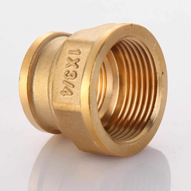 Brass Female Thread Coupler Joiner 1/2″ 3/4″ 1″ Connector Fitting Pipes Adapter