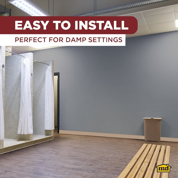 Zoro Select 820Na3 Wall Base Molding, 120 Ft L, Beige, 820Na3